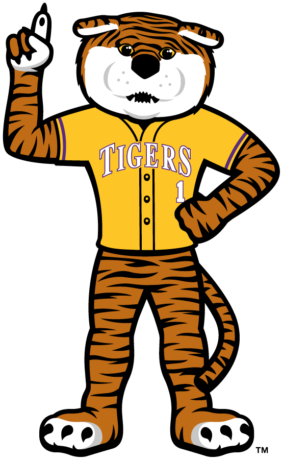 LSU Tigers 2013-Pres Mascot Logo v3 diy iron on heat transfer
